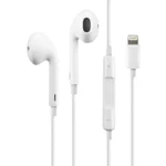 Reversible Connector Handfree for iPhone, In-Ear Earphones with Built-in Microphone, Volume Control, Compatible with iPhone 7/8/X/XS Max/11/12/13/14/Pro/Max, Lightweight, Stereo Sound Quality, 3.9ft Cable